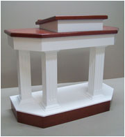 colonial pulpit open design