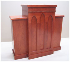 Pulpit wood pulpit